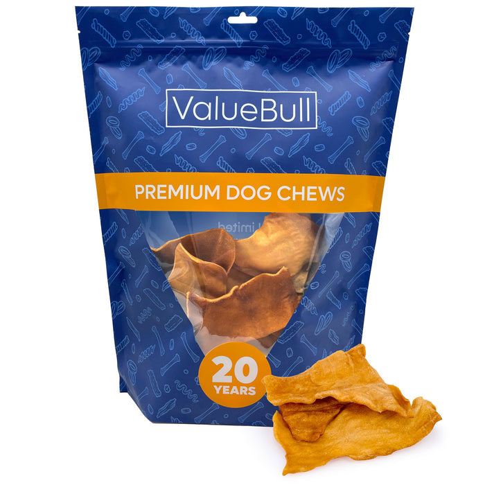 ValueBull USA Beef Collagen Chips Dog Chews, Chicken Flavor, 25 Count - Chicken - 25 Chips