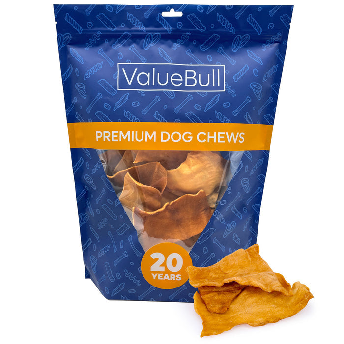 ValueBull USA Beef Collagen Chips Dog Chews, Chicken Flavor, 50 Count - Chicken - 50 Chips