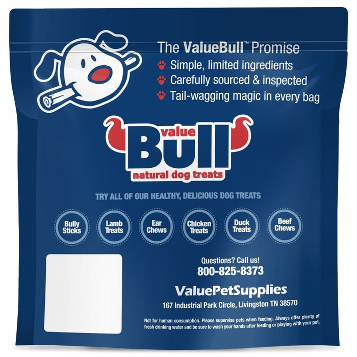 ValueBull USA Beef Lung Slices for Dogs, 3 Pounds - Lung - 3 Pound