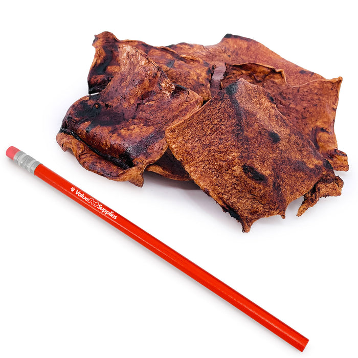 ValueBull USA Beef Rawhide Chips for Dogs, Beef, 20 Pound Bulk Pack - Beef - 20 Pound