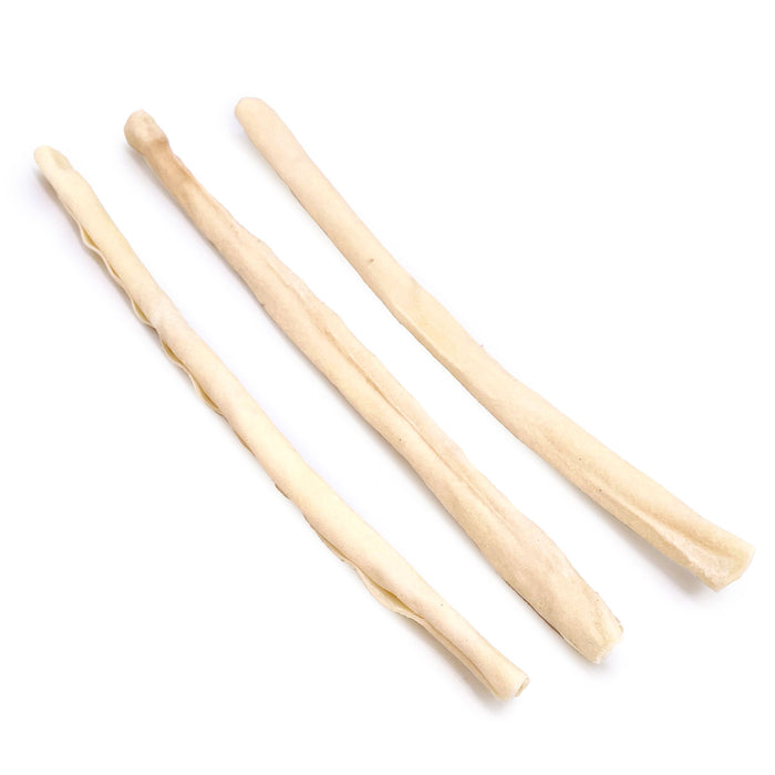 ValueBull USA Beef Rawhide Retriever Rolls for Dogs, Thin 10 Inch, 10 ct - Natural - 10 Rolls