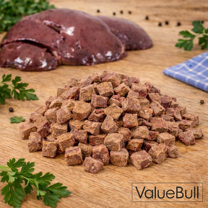 ValueBull USA Freeze Dried Lamb Liver for Dogs & Cats, 4 Pound - Lamb Liver - 4 Pound