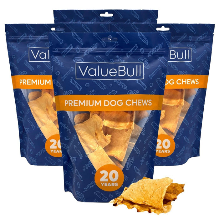 ValueBull USA Rawhide Chips, Chicken Infused, 4 Pound - Chicken - 4 Pound