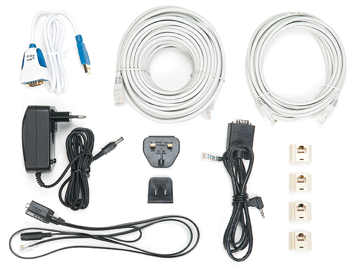 Zestaw kabli połączeniowych do pierwszej deski szachowej w systemie turniejowym (MINI USB)