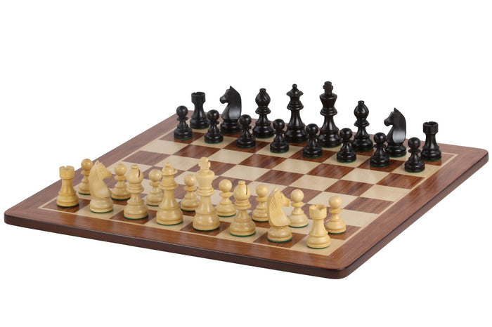 Zestaw szachowy Timeless - szachownica 49cm + figury (król 90 mm)
